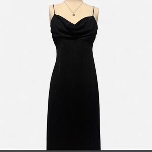 Fashion Bug Strapless Black Dress